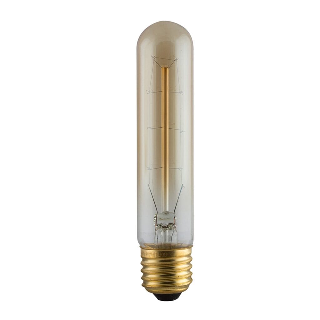 Dimmable Amber short tube carbon filament globe