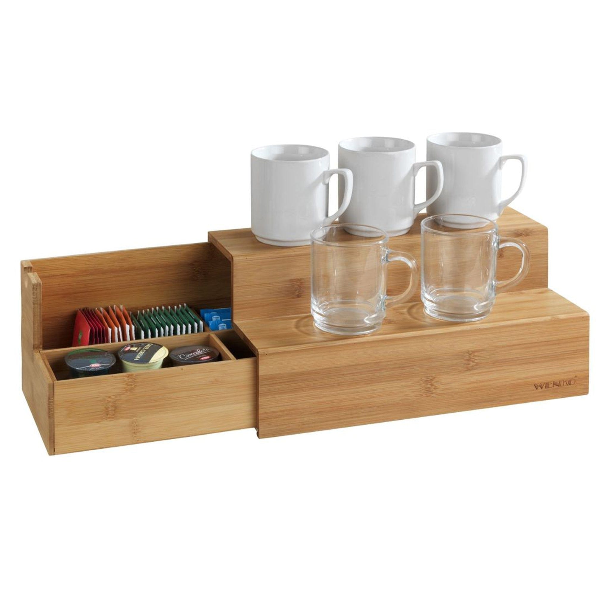 Bamboo Tea and Coffee Storage Box