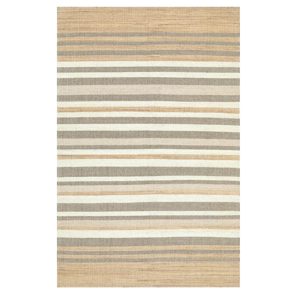 Expertly handwoven with a blend of soft and robust materials including jute, wool, and cotton. Featuring a striking combination of bold stripes and earthy colours, this piece will upgrade any indoor living space for years to come.