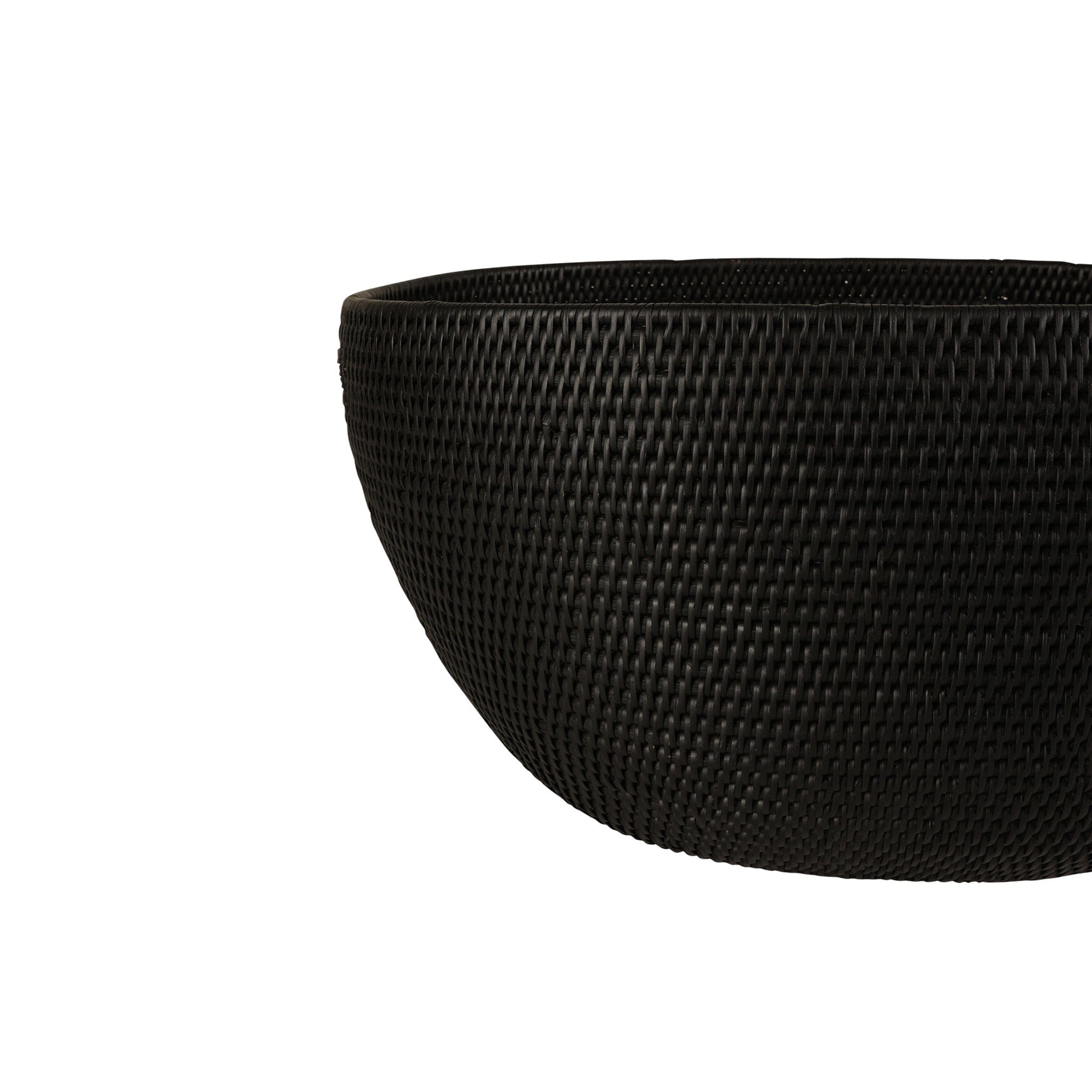 Expertly handwoven rattan trays that come in two sizes, Natural and dark colorways and as a rectangular and oval option,