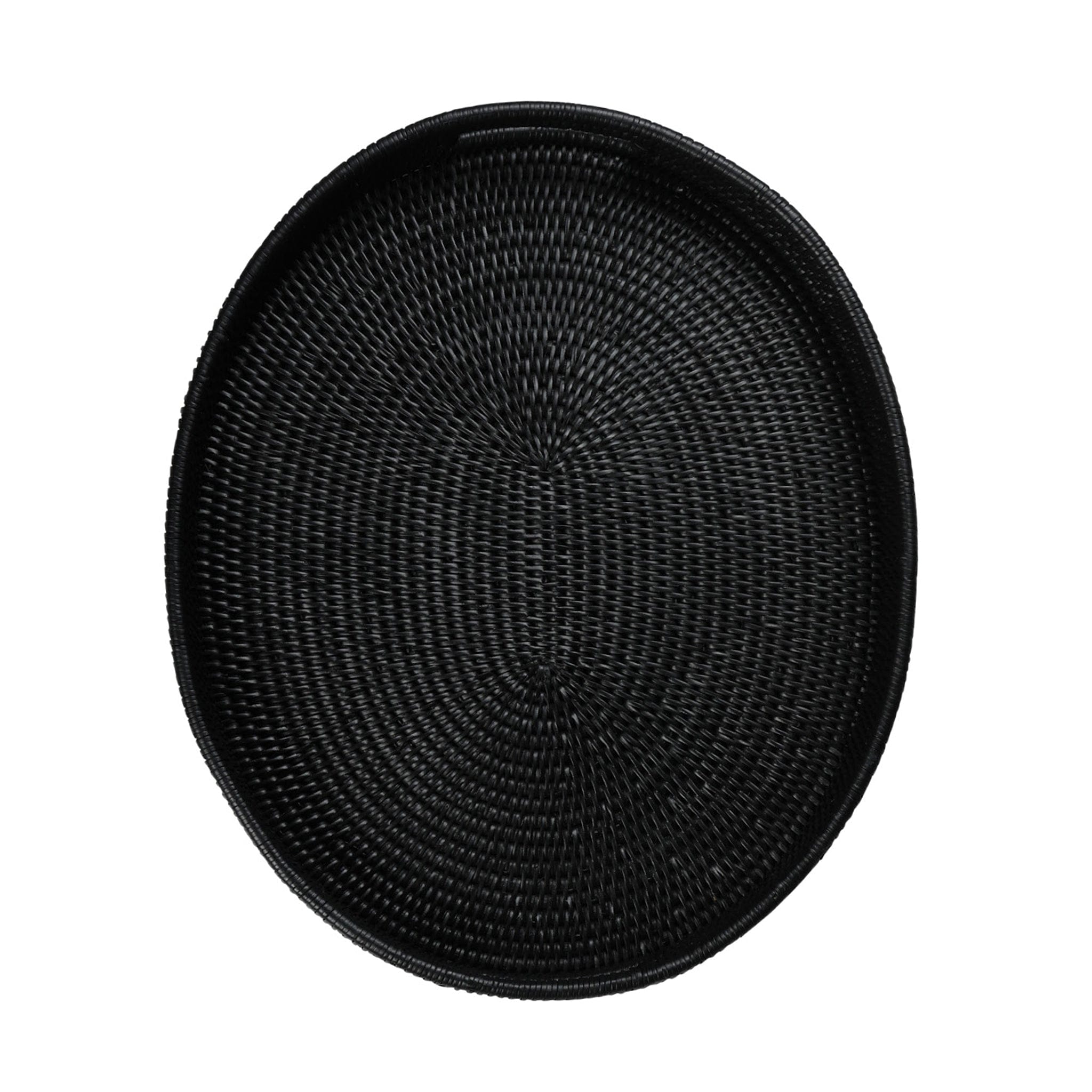 Chamarel Oval Tray in Noire