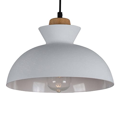 Enhance your interior design with the Charlotte steel and wood Pendant. It's natural materials and minimalist design add a touch of contemporary elegance to any space.