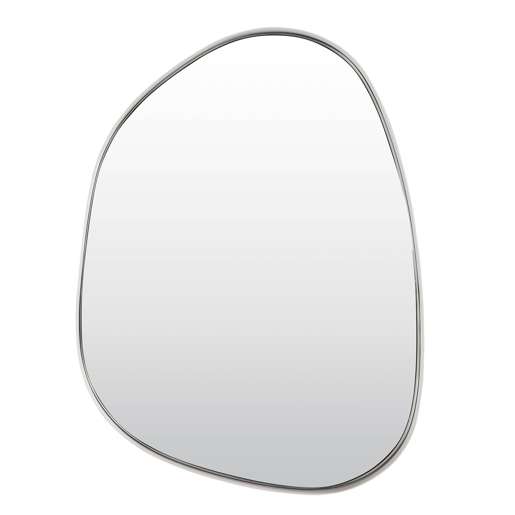 A mirror can be a key player in your home décor scheme. This mirror boasts a stainless-steel frame that makes it more resilient to rust, allowing you to play with reflections and redecorations in your bathroom too. Vertical and horizontal hanging brackets.
