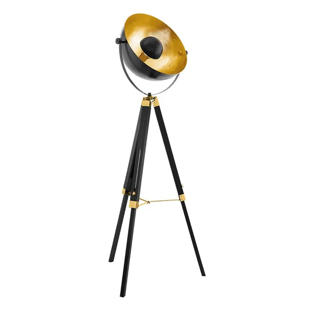 Statement lamps work wonderfully in your living room, bedroom, and elsewhere for endless display potential throughout your home. Channel mid-century style into your living room or bedroom décor with the Covaleda floor lamp.