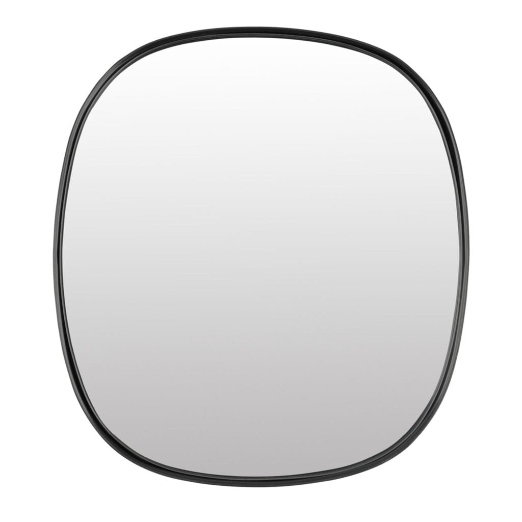 A mirror can be a key player in your home décor scheme. This mirror boasts a stainless-steel frame that makes it more resilient to rust, allowing you to play with reflections and redecorations in your bathroom too. Vertical and horizontal hanging brackets.