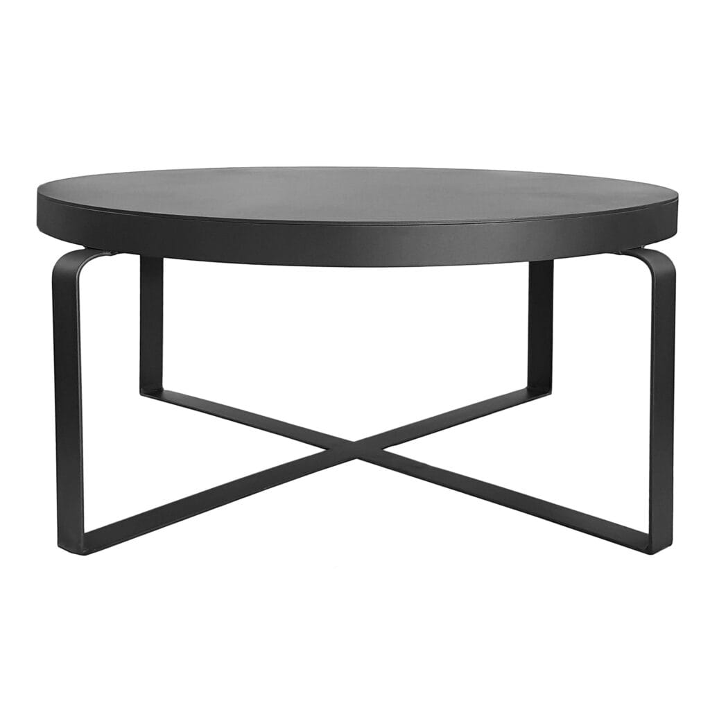 Make a bold style statement with the Hinny Coffee Table, ideal for holding your morning coffee, favorite books, or decorative pieces. Available in a side table option. Manufactured from mild steel, welded and powder coated.