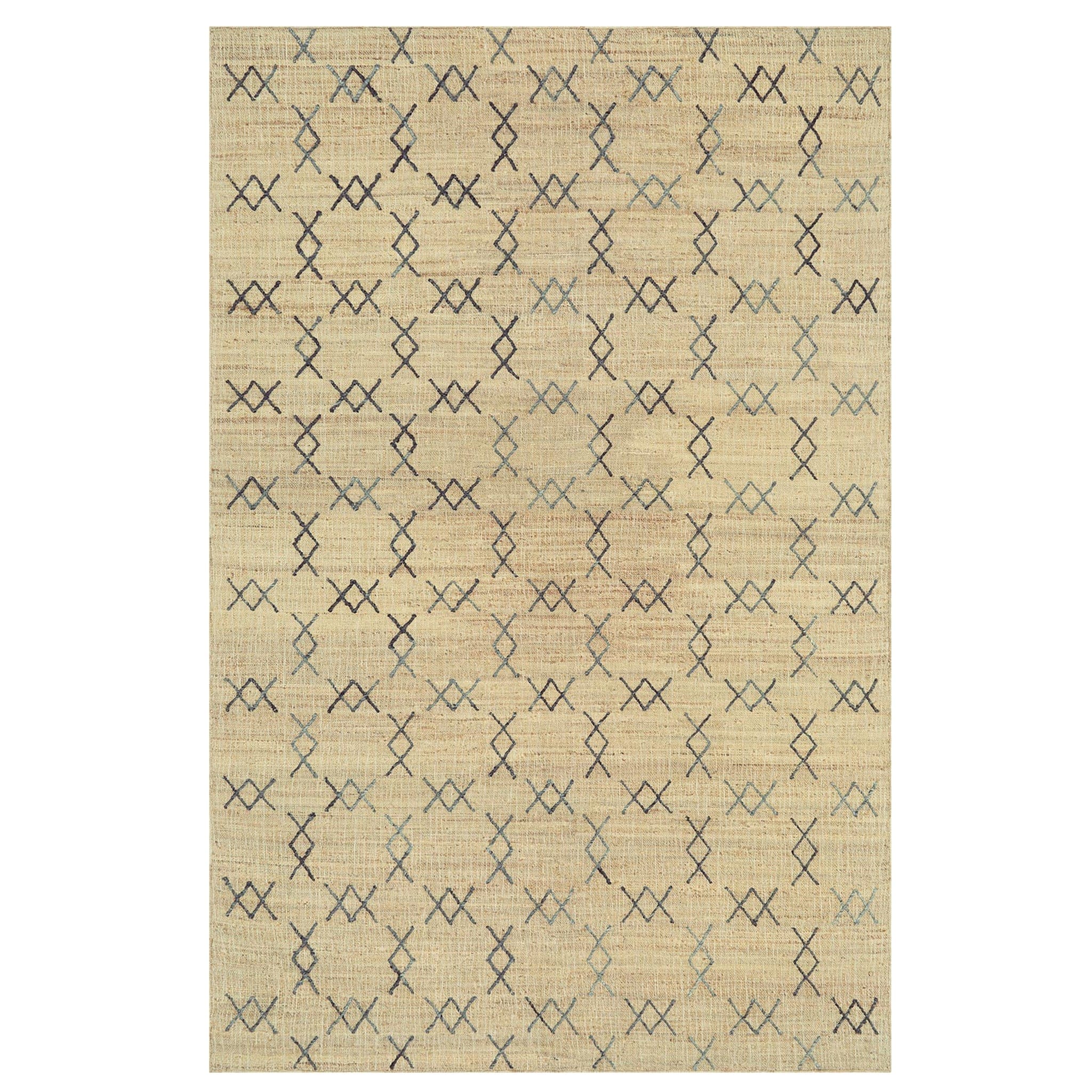 With a pattern that pays tribute to the spiralled horns of the elegant Kudu, coupled with refined earthy tones, this versatile rug was designed to work equally well in a range of indoor living spaces. The handwoven blend of materials makes this rug both durable and soft to the touch.