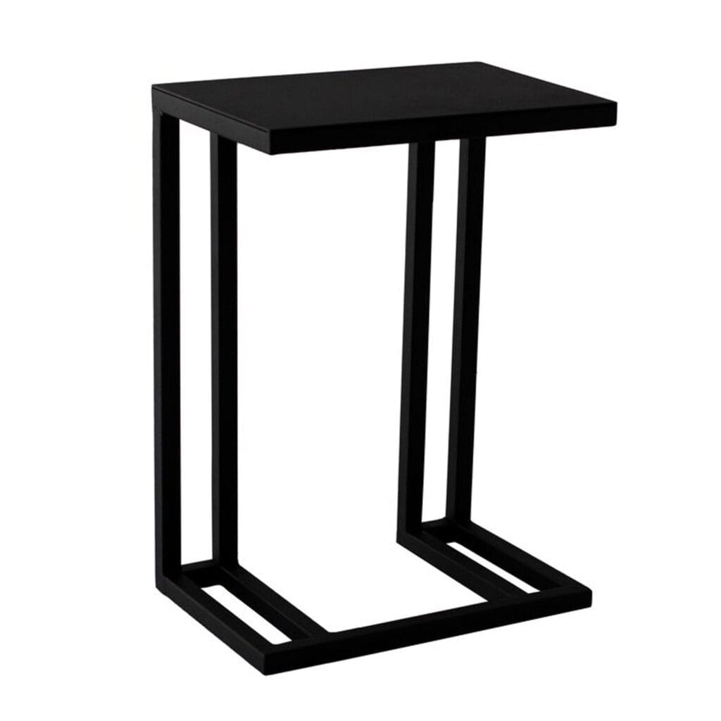 The laptop ease side table is perfect for working right next to the sofa in comfort. Manufactured from mild steel, welded and powder coated.