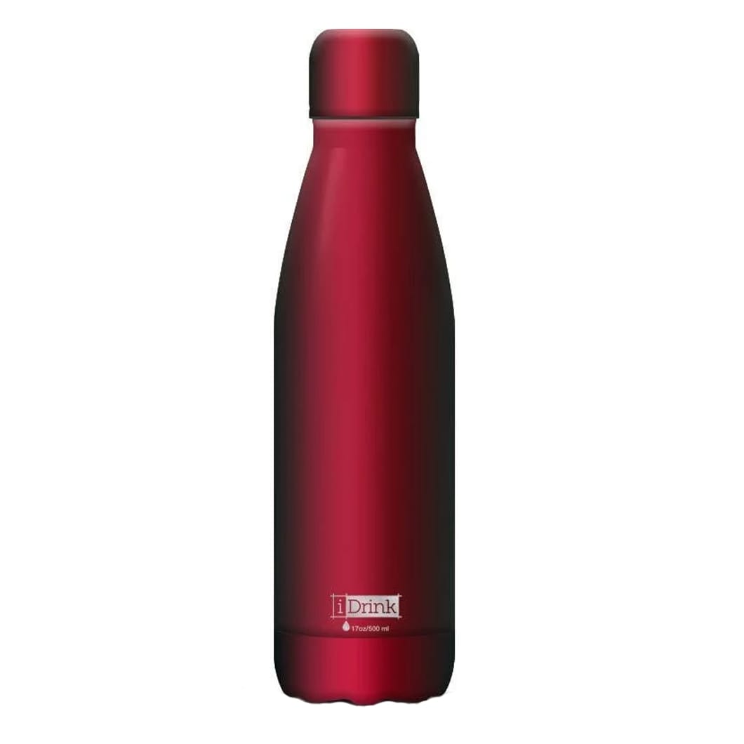 Metallic Red Hot or Cold Thermal Bottle