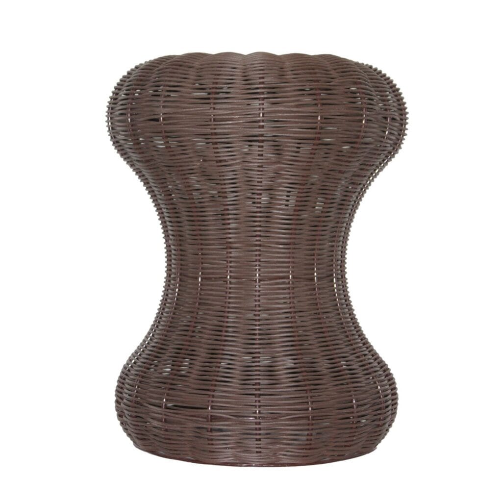Woven with locally produced high quality 3mm round synthetic cane. It gives the same appearance as natural cane but is longer lasting and is considered a green product as it reduces the use of threatened natural cane.