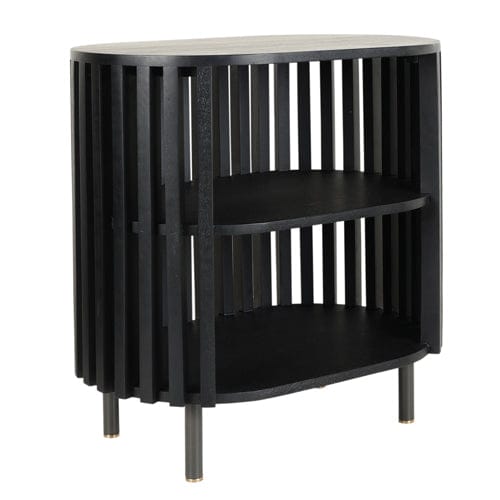 Made from solid mango wood and supported by powder-coated steel legs with solid brass feet, it’s a chic addition to any space. The nightstand can also be used as a side table in other areas of the home and makes a beautiful base for displaying prized pieces that you have collected.