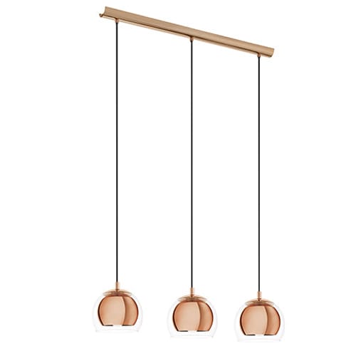 Rocamar Copper 3 Light Pendant