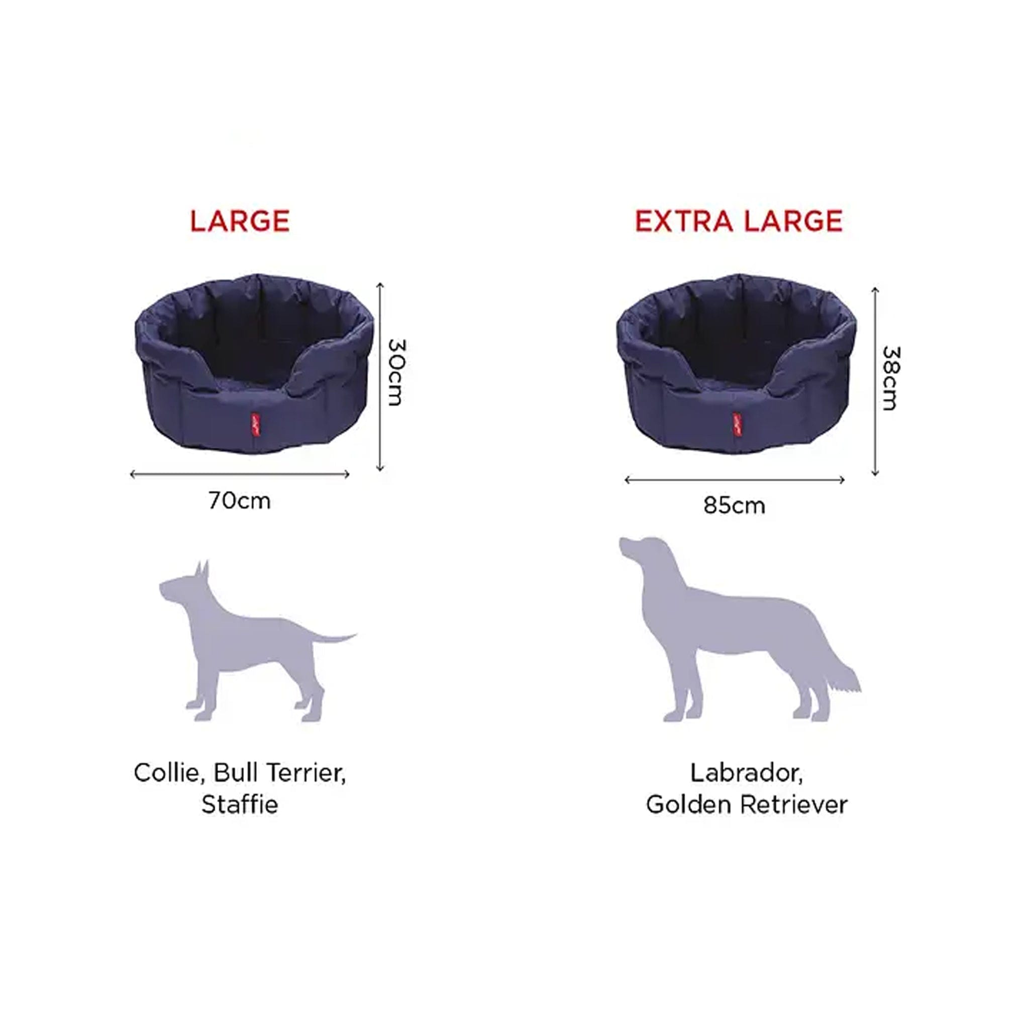 It's like a warm hug on a cold day. A cosy and stylish round-shaped bed for medium to large fur babies. This nest-shaped bed will offer warmth, comfort, and a sense of security due to the sides.
