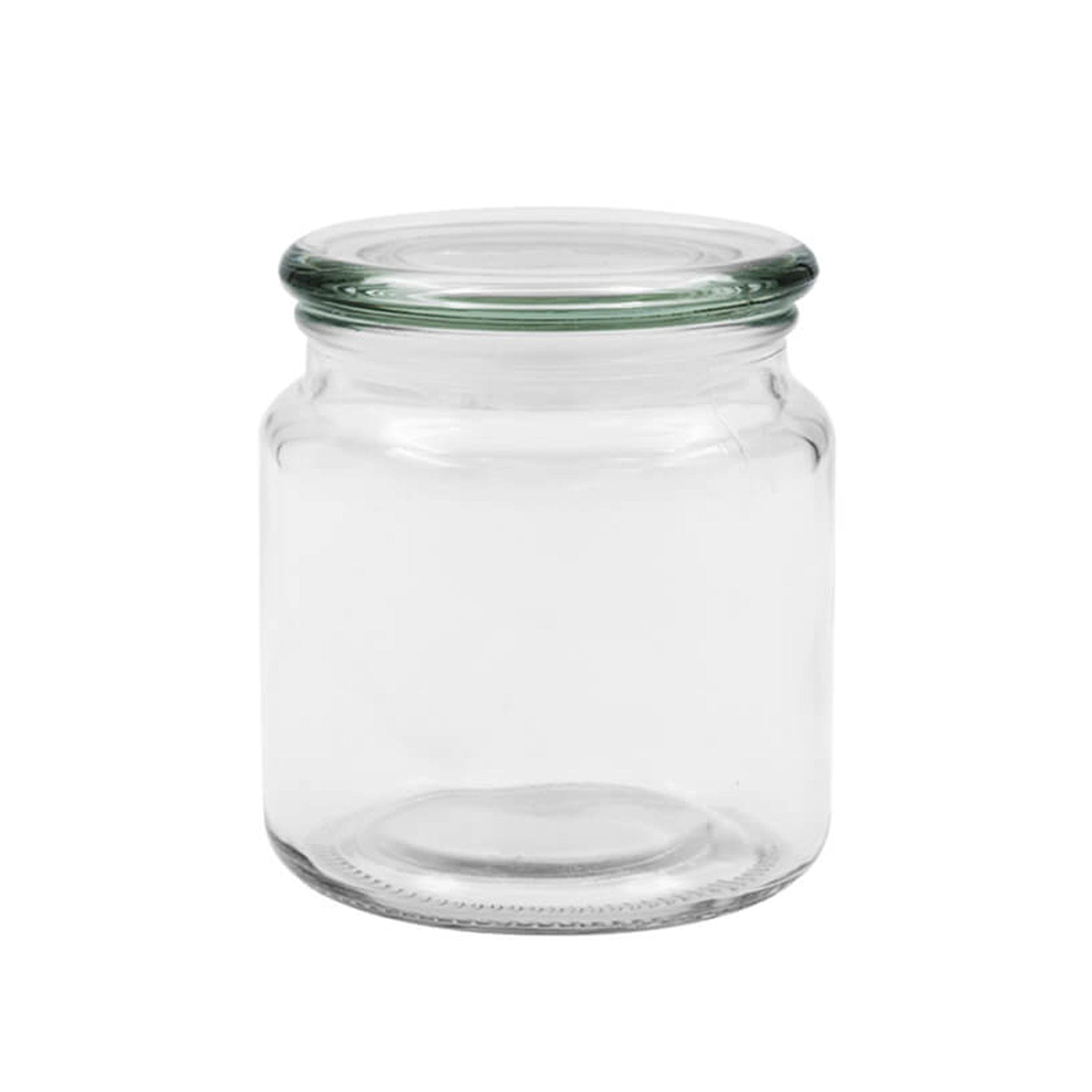 Small Glass Snack Jar