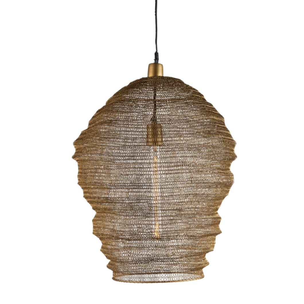 Lampara Mesh Pendant in Gold - Image 2
