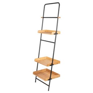The modern free-standing loft shelf with its industrial style adds that certain extra to any room. With a streamlined design and strong presence, it provides the ideal contrast to light kitchens, bathrooms & bedrooms with a feel-good factor, setting an accent that attracts the attention of your guests.