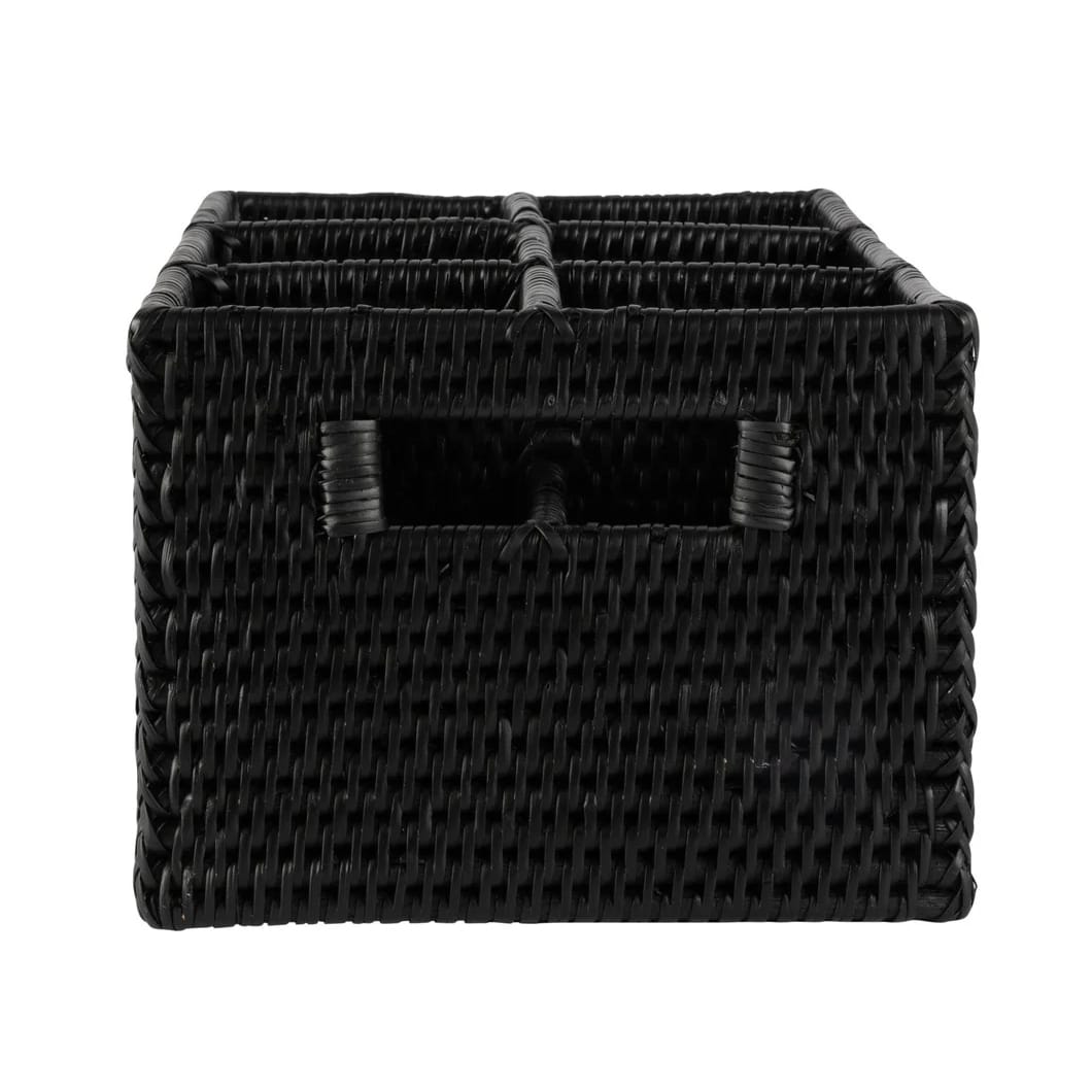 Intricate handwoven weaves and warm tones will bring an inviting aesthetic to your table. The Cluny Condiment Basket blends seamlessly with various décor styles, offering natural elegance to your dining experience. Rattan – Burmese Tide Weave. Colour, surface and size variation will occur.