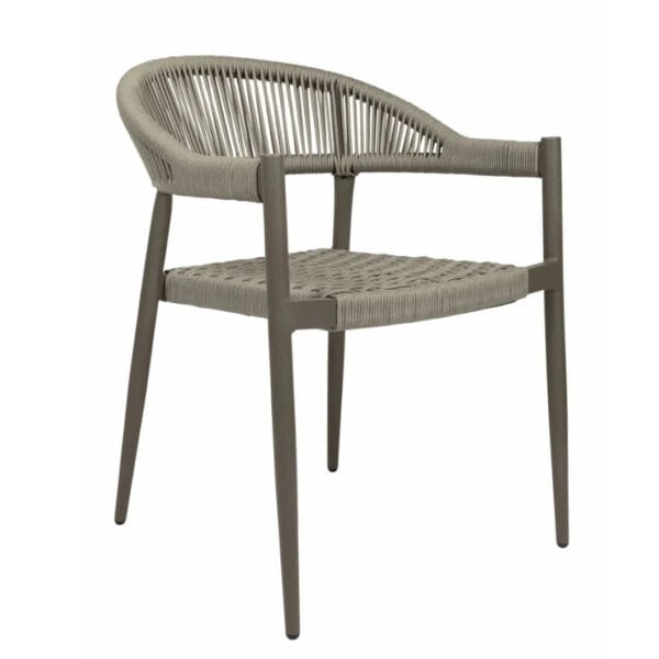 For outdoor seating that inspires, look no further than the Iona Seating, which is composed of woven UV-resistant rope aluminium frames. Delightfully durable, versatile and stackable. Available in three neutral tones to make the perfect addition to your outdoor entertainment area. 