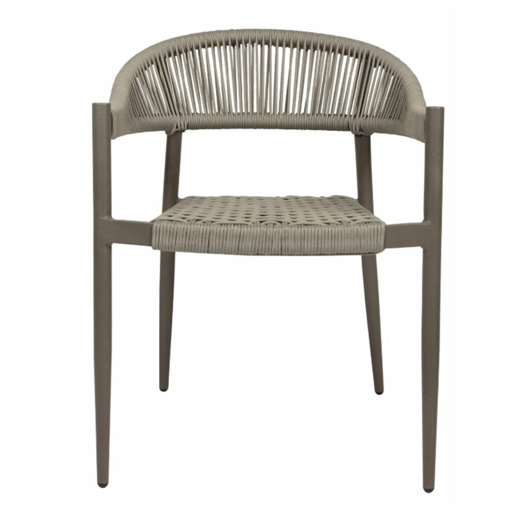 For outdoor seating that inspires, look no further than the Iona Seating, which is composed of woven UV-resistant rope aluminium frames. Delightfully durable, versatile and stackable. Available in three neutral tones to make the perfect addition to your outdoor entertainment area. 