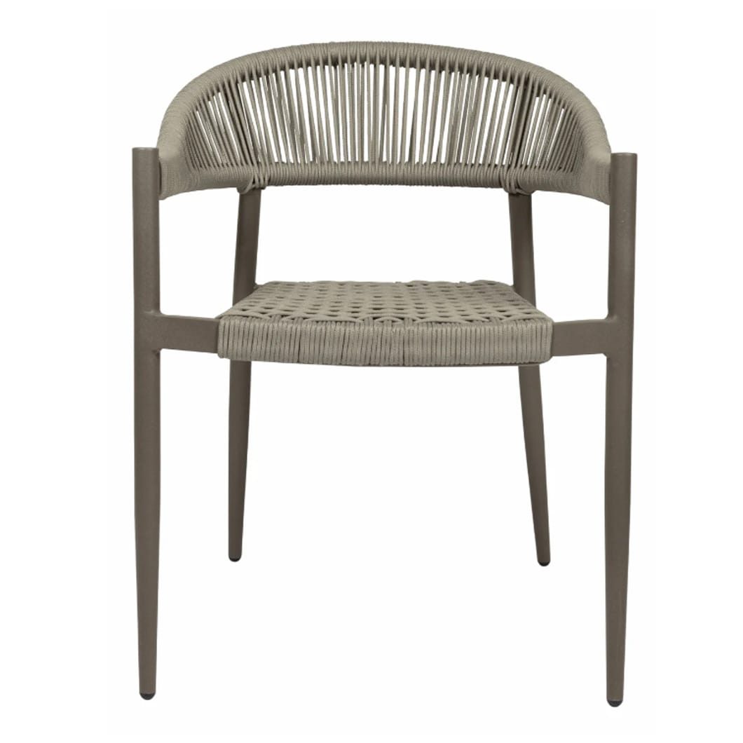 For outdoor seating that inspires, look no further than the Iona Seating, which is composed of woven UV-resistant rope aluminium frames. Delightfully durable, versatile and stackable. Available in three neutral tones to make the perfect addition to your outdoor entertainment area.