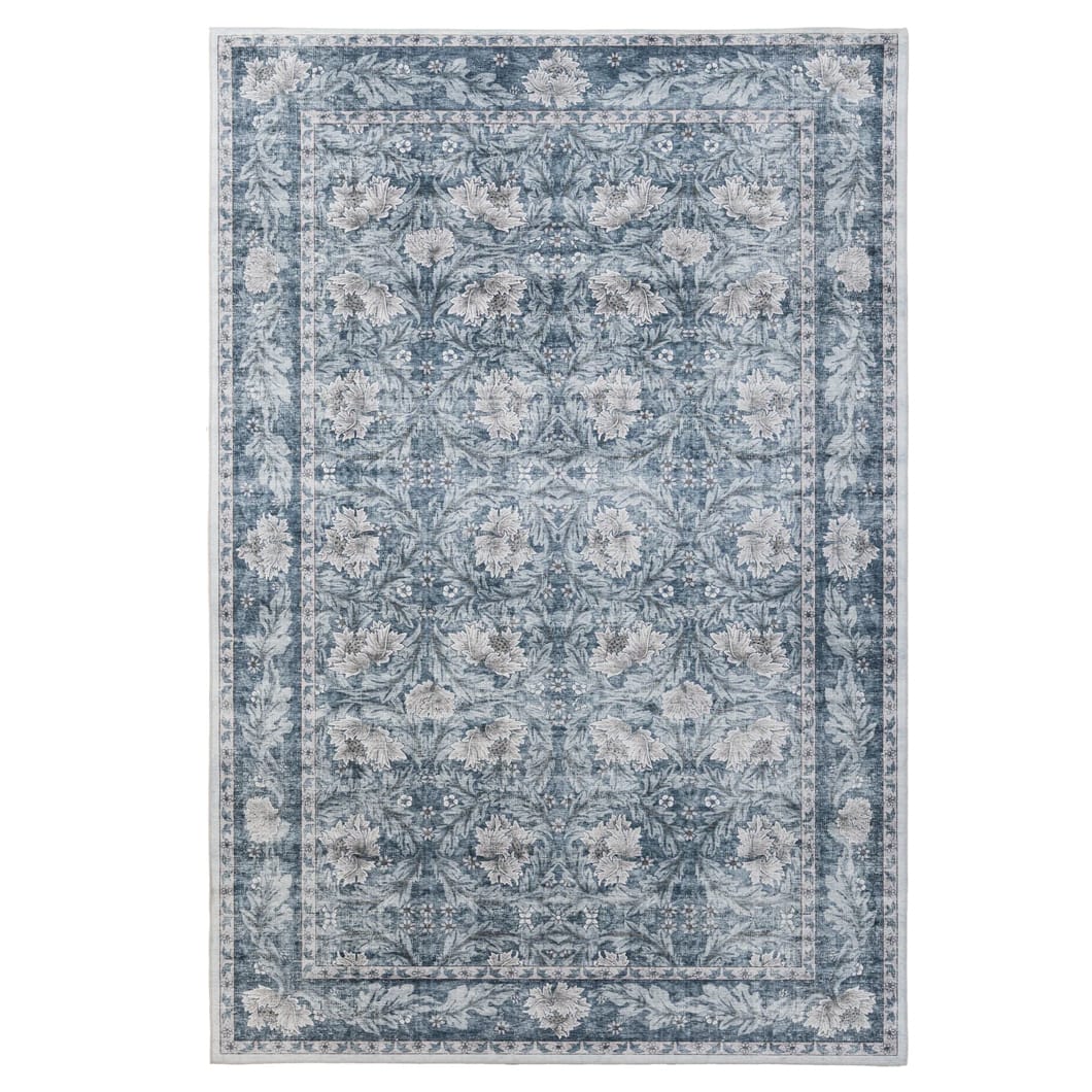 Adorned with intricate patterns and rich, vibrant colours, these classic rugs will instantly add warmth and sophistication to any room. Classic or contemporary interior schemes will benefit from these beauties, which are sure to become the focal point of a room. 100% Polyester with canvas backing.