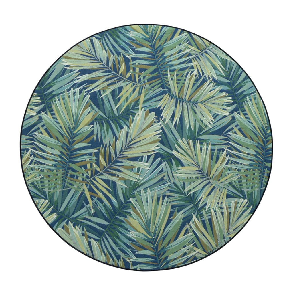 Elevate the aesthetic appeal of undercover outdoor spaces, while offering practicality for everyday use with island style patio rugs. Composed of a blend of polypropylene and polyester, these rugs are made to withstand the rigours of outdoor environments while providing a comfortable, inviting surface. Breezy designs will bring a laid-back feel to any outside area. Available as rectangular and round rugs. 74% polypropylene, 26% polyester.
