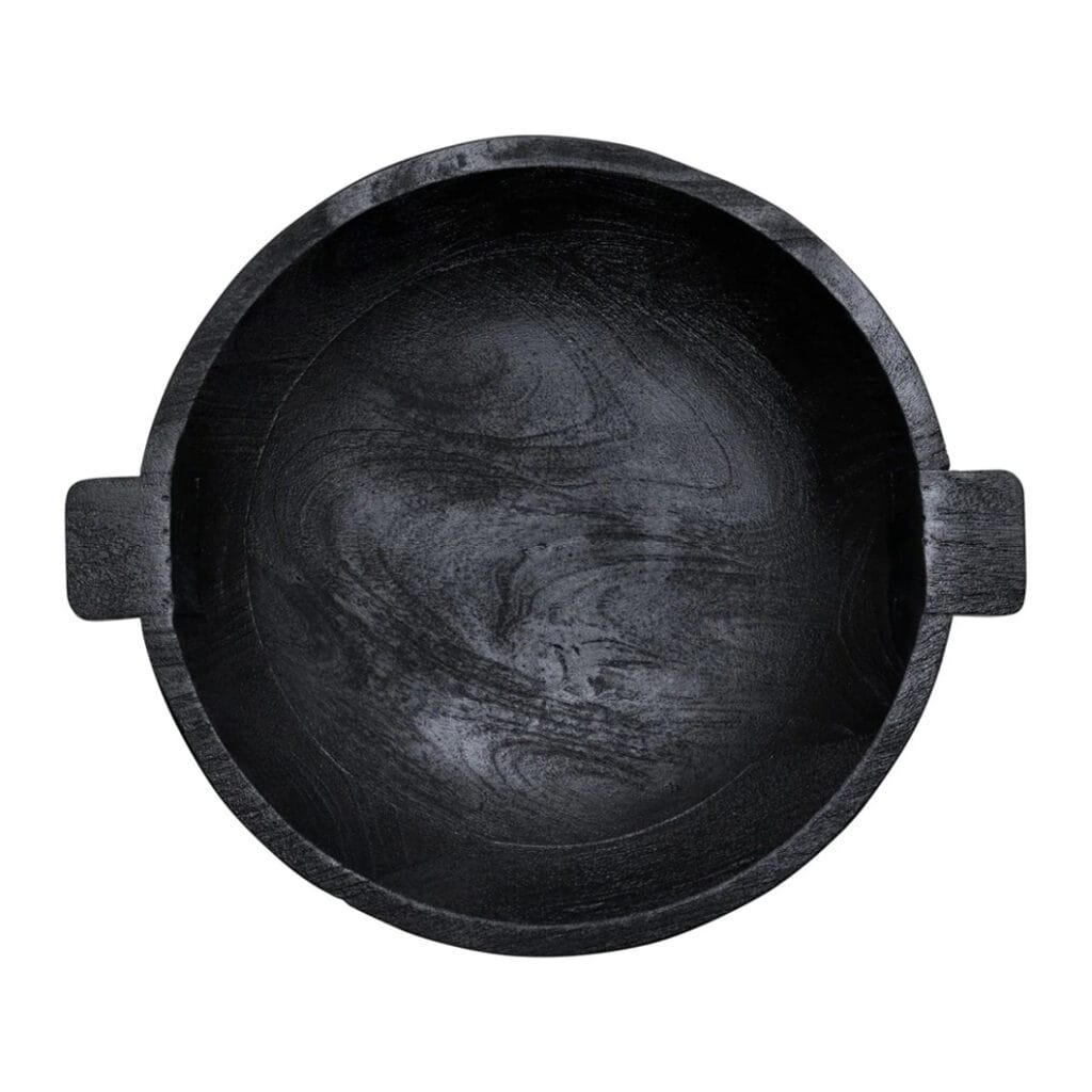 The Dhow bowl is the ideal centrepiece for kitchen or dining room tables. Crafted from high-quality mango wood, this artisanal bowl features the natural beauty of wood grain, adding a touch of homestead style to a home. Available in two sizes and colourways.