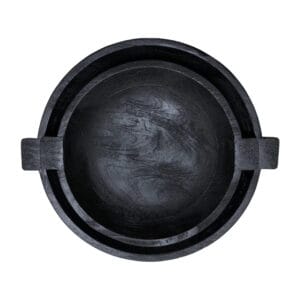 The Dhow bowl is the ideal centrepiece for kitchen or dining room tables. Crafted from high-quality mango wood, this artisanal bowl features the natural beauty of wood grain, adding a touch of homestead style to a home. Available in two sizes and colourways.