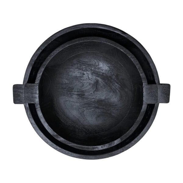 The Dhow bowl is the ideal centrepiece for kitchen or dining room tables. Crafted from high-quality mango wood, this artisanal bowl features the natural beauty of wood grain, adding a touch of homestead style to a home. Available in two sizes and colourways.