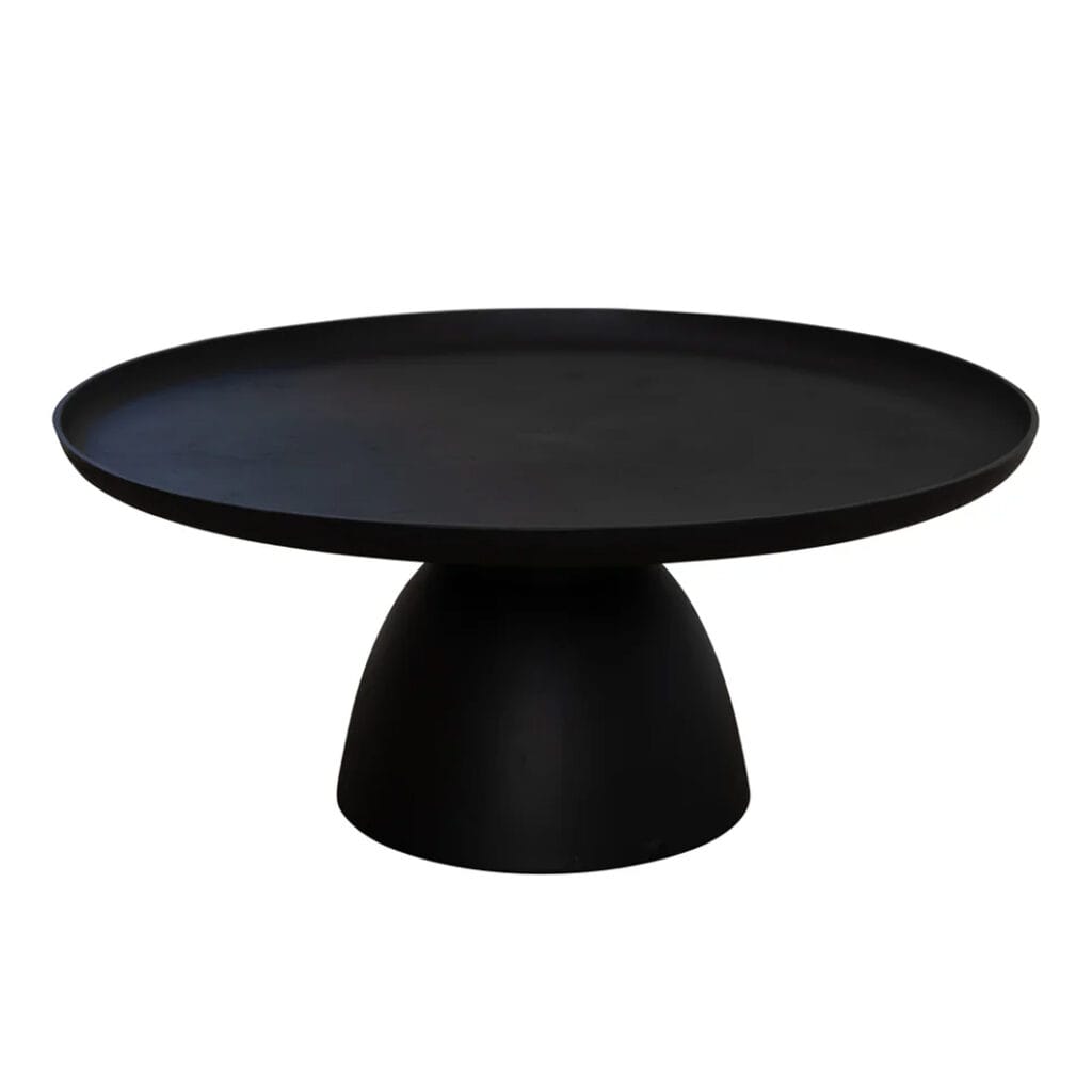 Faultless in design and function, the Pristine coffee table will bring a touch of contemporary charm to alfresco entertaining. Made of aluminium by hand, this weather-proof piece features a sturdy pedestal base and a practical lipped tabletop, and will provide a modern update to both covered and uncovered outdoor areas. Minor assembly required.