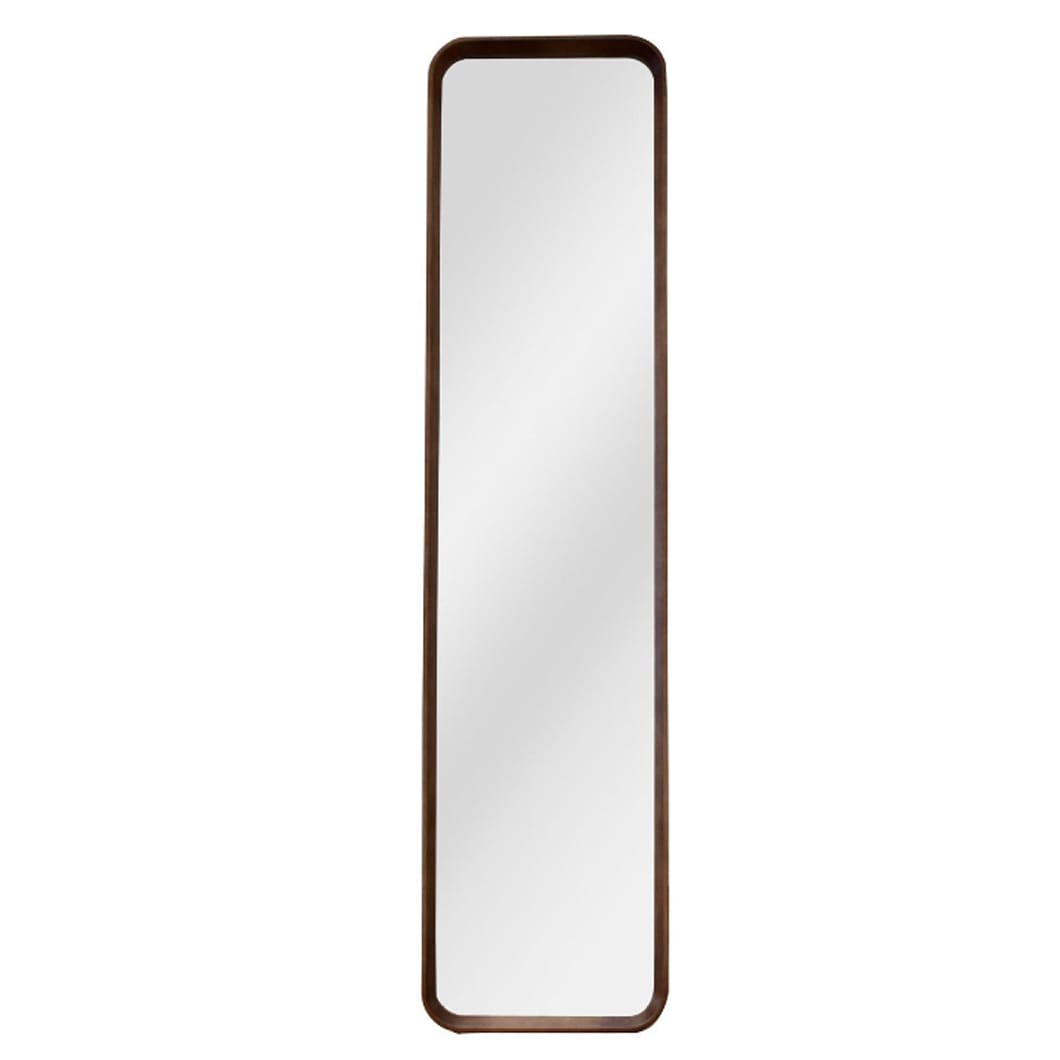Victor Oak Floor Mirror in Pecan
