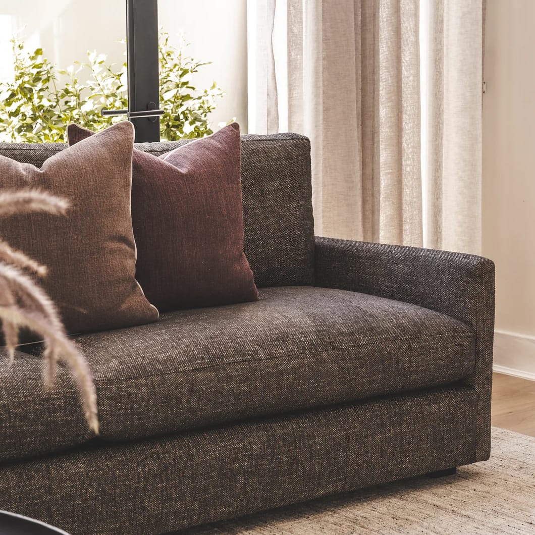 Made in South Africa and upholstered with soft yet durable 100% polyester fabric, which comes in three sophisticated shades, and featuring sumptuous cushions that offer support and softness, the Majestic is sure to reign supreme in your home. Clean lines and an understated design make for a piece that can be stylishly incorporated into contemporary interiors. Perfect for curling up with book, entertaining or enjoying an afternoon nap. Three chic colour options. No assembly required.