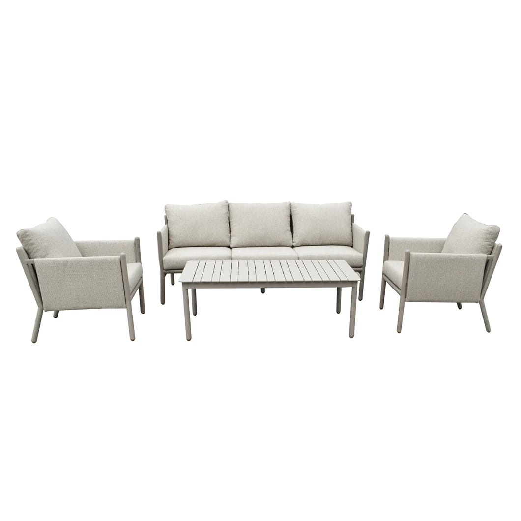 Promenade Outdoor Sofa Set in Sandstone