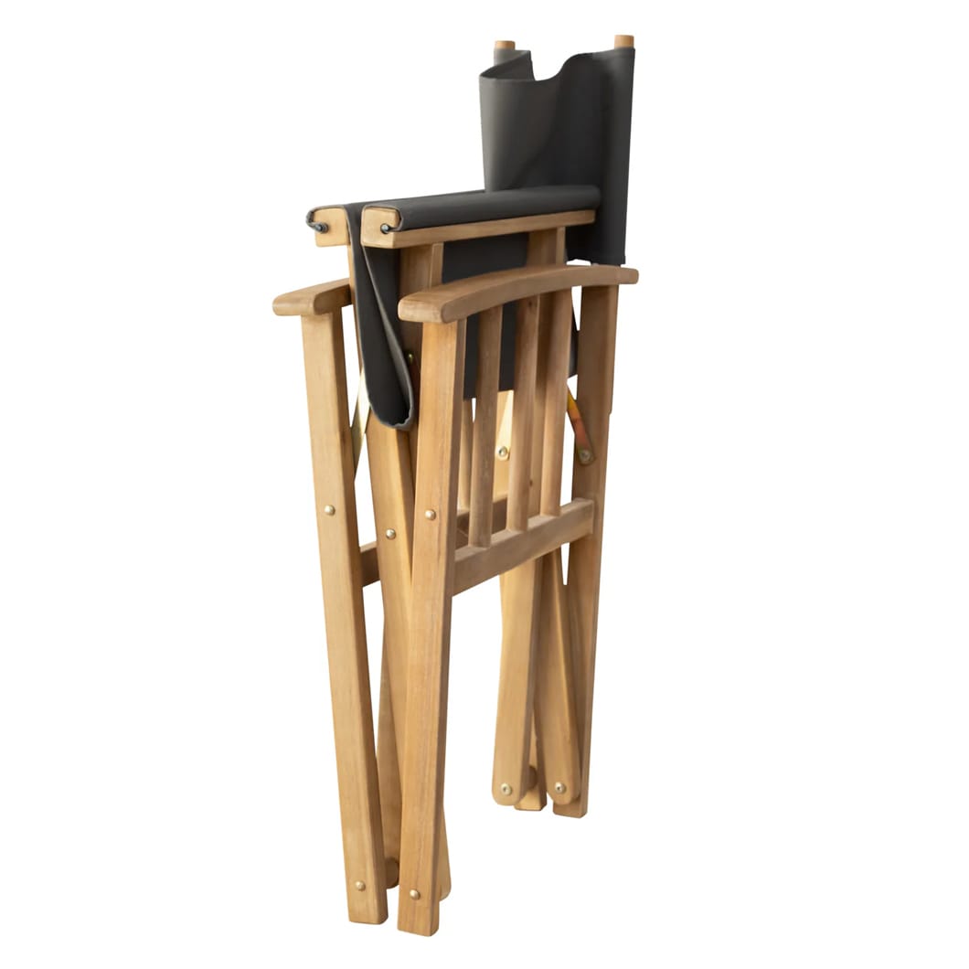 Crafted from durable, weather-resistant acacia wood and 100% olefin sling fabric, the fully outdoor Safari chair is made for long, lazy days in the open air. Its natural wood grain finish gives it rustic charm, while its foldable design makes it easy to set up and store. Available in two colour ways. Minor assembly required.