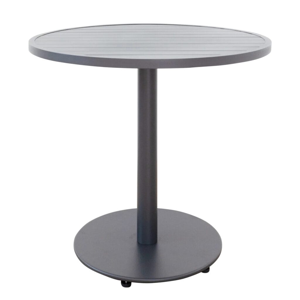 Embrace warm weather and outdoor entertaining with the handmade Serengeti outdoor table collection, elegantly crafted from 100% aluminium and featuring both round and rectangular tabletops. The tables come in easy-to-style colours and various sizes: rectangular tables with open slats that seat four, six to eight, or eight to 10 people, as well as round four-seater and six-seater tables. Suitable for indoor and outdoor use. 