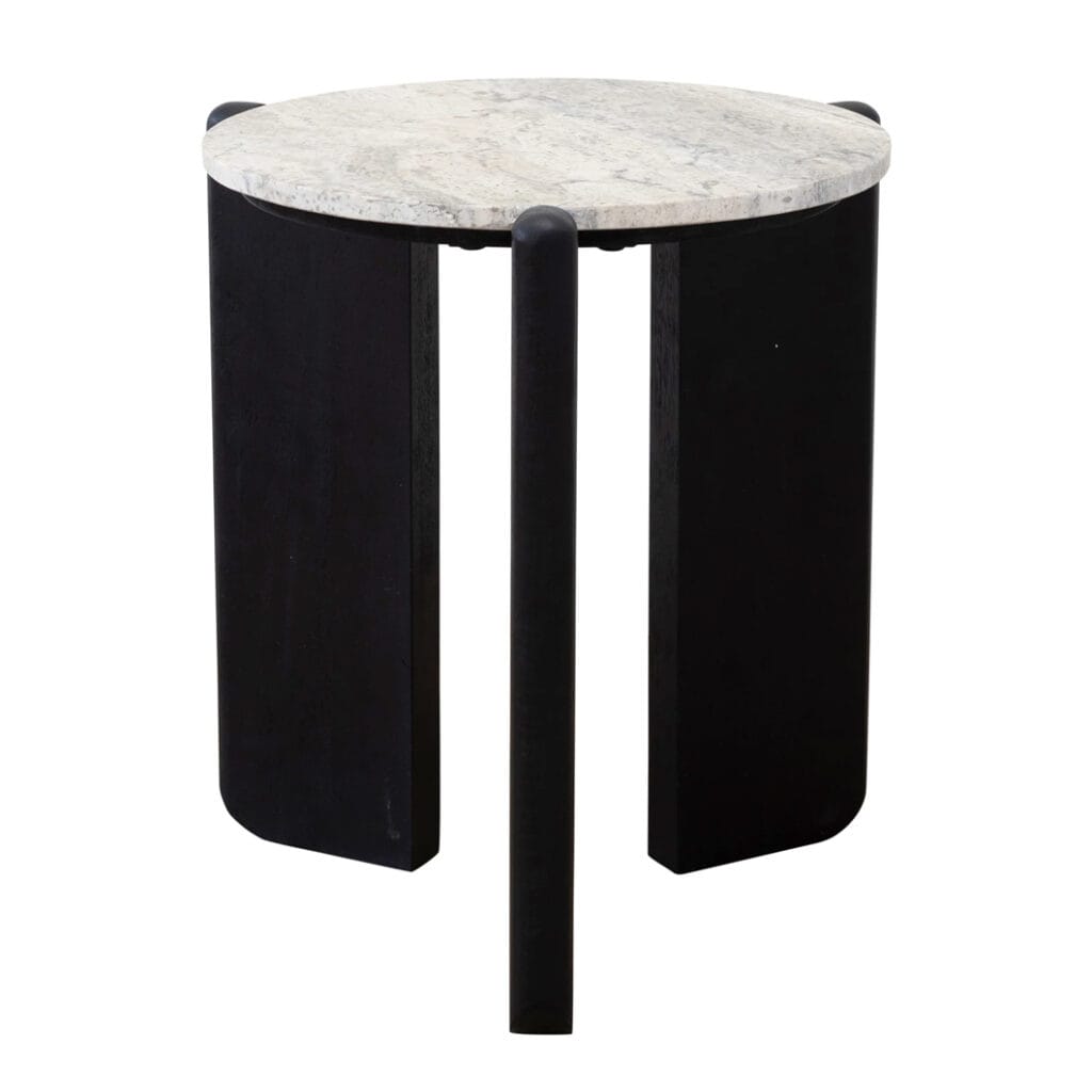 Cascade Side Table in Onyx