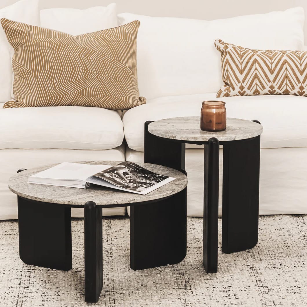 Cascade Side Table in Onyx - Image 2