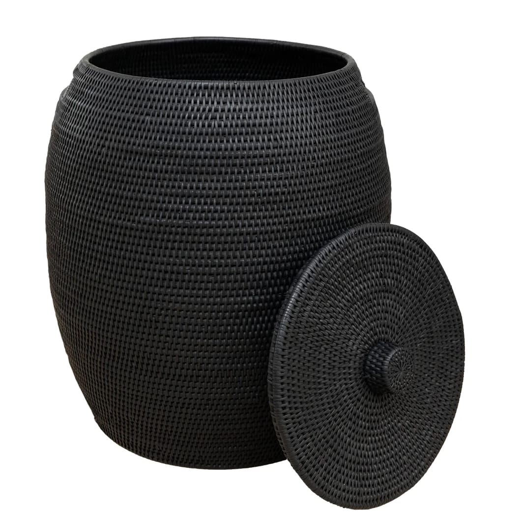 Bel Air Laundry Basket in Noire