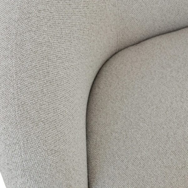 With its unique curved design, the Prague sofa is an eye-catching centrepiece that will add a touch of contemporary elegance to living spaces. Available in two colourways, this sofa offers plush cushioning for the ultimate sit-back-and-relax experience. Upholstered in a plush 100% Polyester fabric. Minor assembly required.