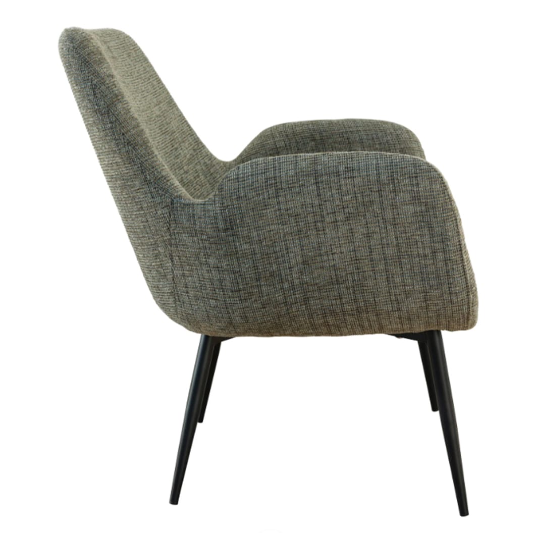 Upholstered with a sumptuous, textured fabric, Margot chairs invite you to savour every moment, whether you're breaking bread at the dining table,