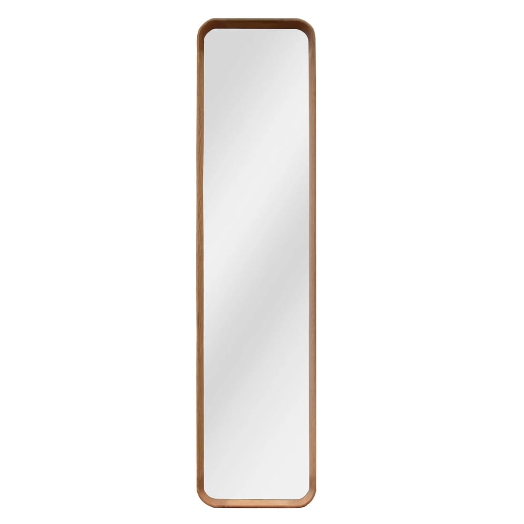 Victor Oak Floor Mirror in Honey