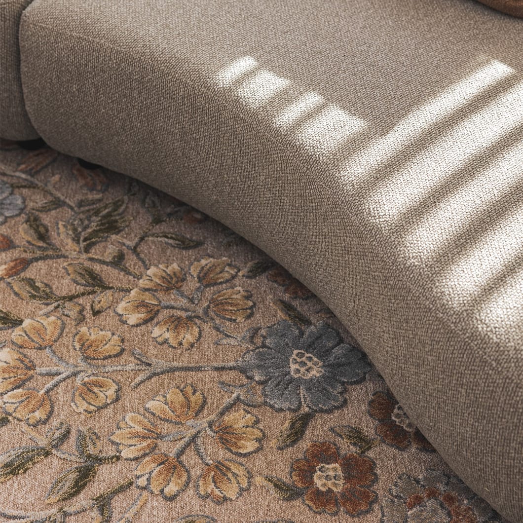 Sustainable, durability and delicate design characterise the Thicket rug range, which is made of recycled polyester and will add a touch of elegance to any room with their dainty floral motif, available in three colourways. What's more, these machine-washable rugs are easy to clean and maintain - ideal for busy households.