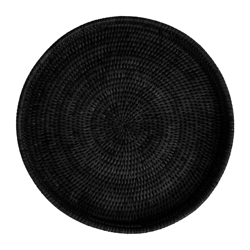 Laventure Round Tray in Noire