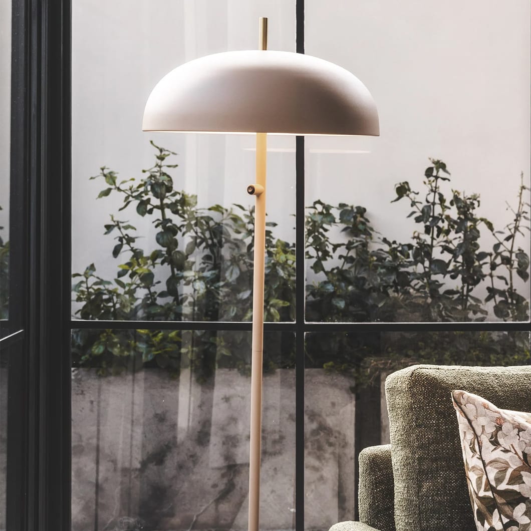 Oslo Marble Floor Lamp in Karoo Sand - Image 3