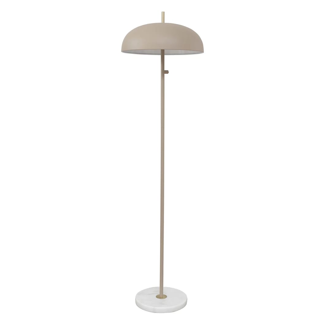 Oslo Marble Floor Lamp in Karoo Sand