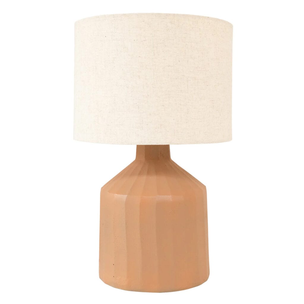 Vector Table Lamp in Terracotta