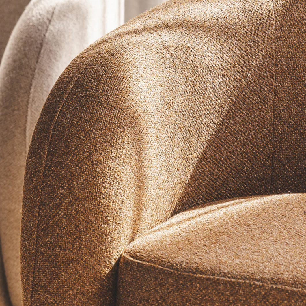 Emily Swivel Chair in Tiger - Image 2
