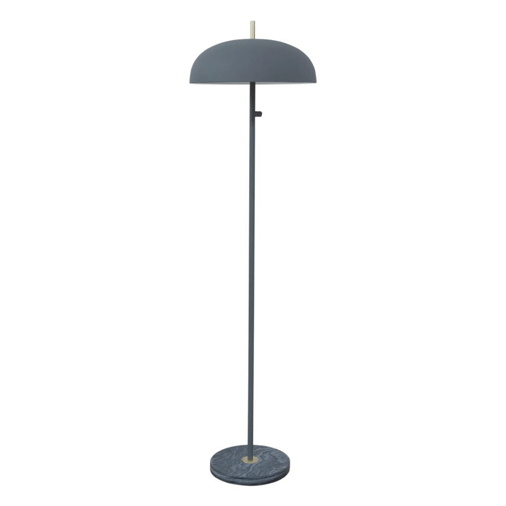 Composed of slim steel supports complemented with luxurious marble detail, Oslo lights offer both versatility and charm. The desk lamps adjustable arm bends and reaches wherever it's needed, adding a functional, stylish element to workspaces, while the floor lamp stands tall casting ambient light, bringing an elegant touch to living areas. 