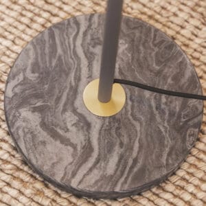 Composed of slim steel supports complemented with luxurious marble detail, Oslo lights offer both versatility and charm. The desk lamps adjustable arm bends and reaches wherever it's needed, adding a functional, stylish element to workspaces, while the floor lamp stands tall casting ambient light, bringing an elegant touch to living areas. 