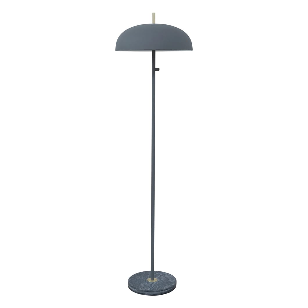 Oslo Marble Floor Lamp in Stormy Clouds